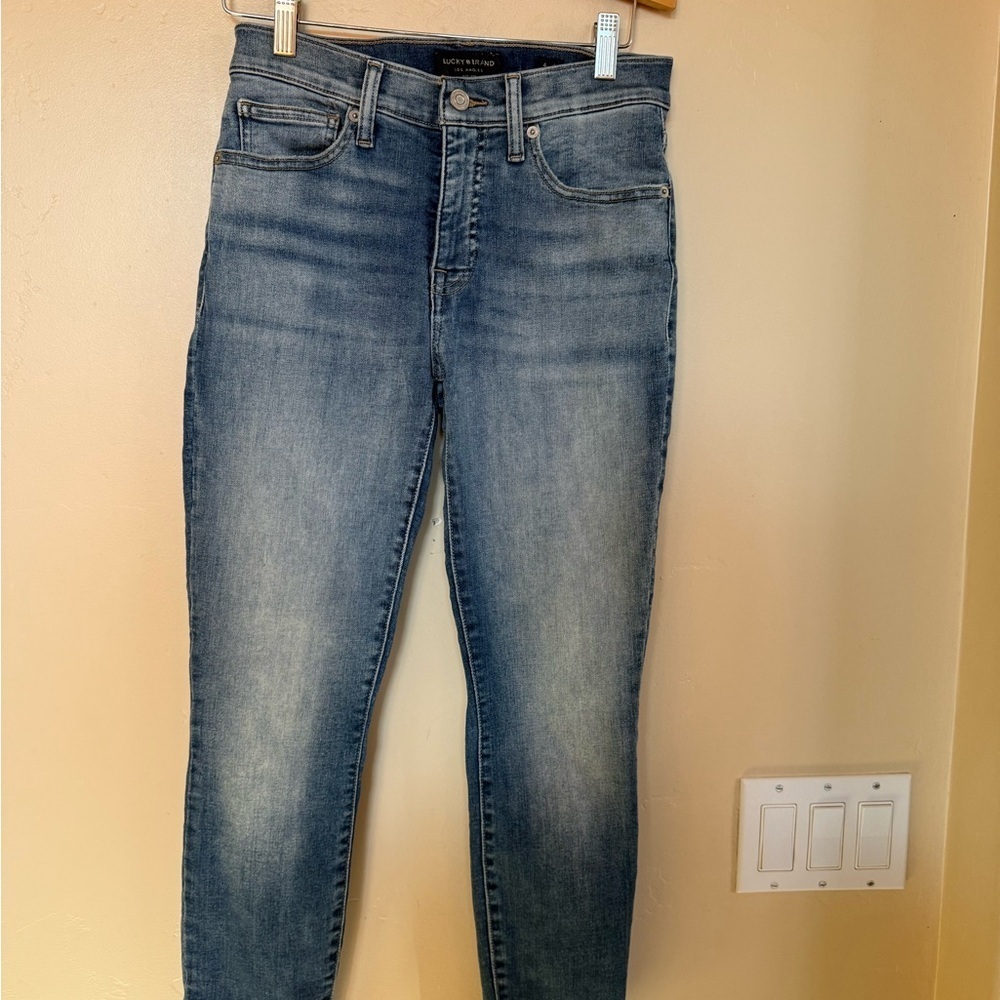 Lucky Brand High Rise Blue Jeans